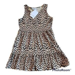 Love, Fire tiered tank dress